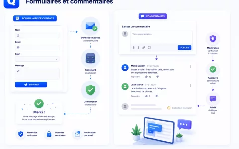 Constructeur de menu par glisser-déposer